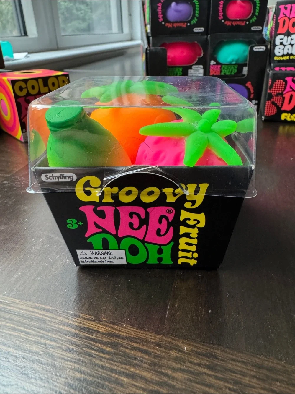 NeeDoh Groovy Fruit Schylling NEW 100% Authentic